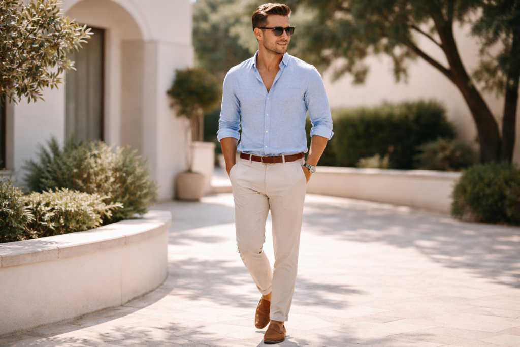 como se vestir bem no calor